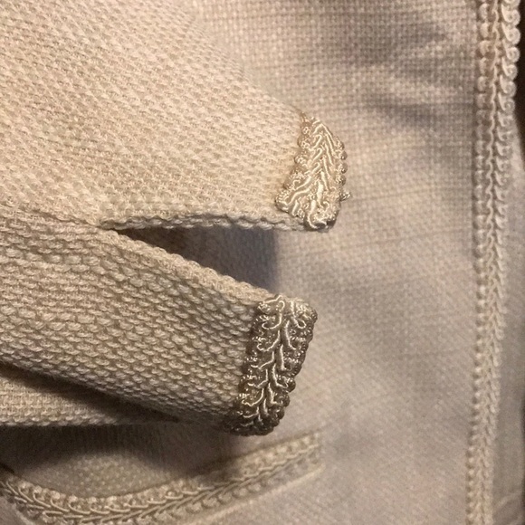 Amanda Smith Petite textured blazer3/4 sleeve 8P - Picture 7 of 9